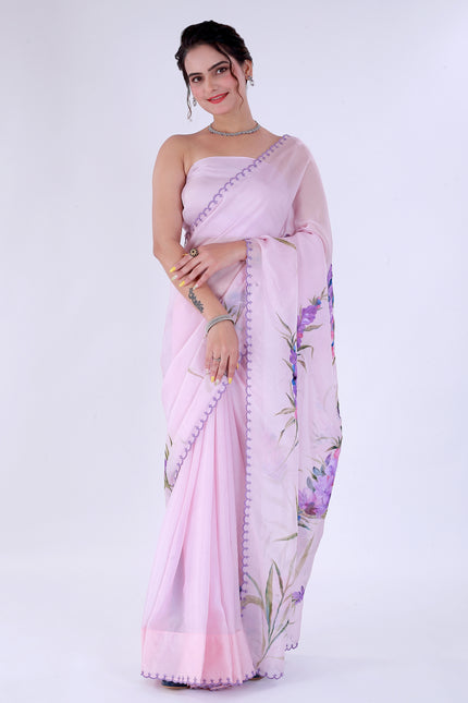 Love Lavendar Saree