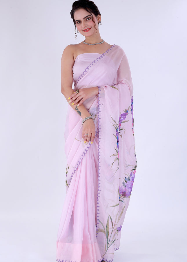 Love Lavendar Saree