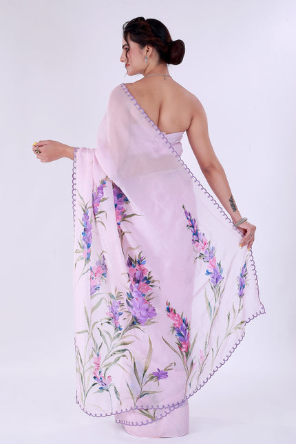 Love Lavendar Saree