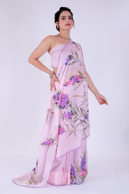 Love Lavendar Saree