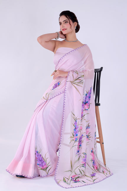 Love Lavendar Saree