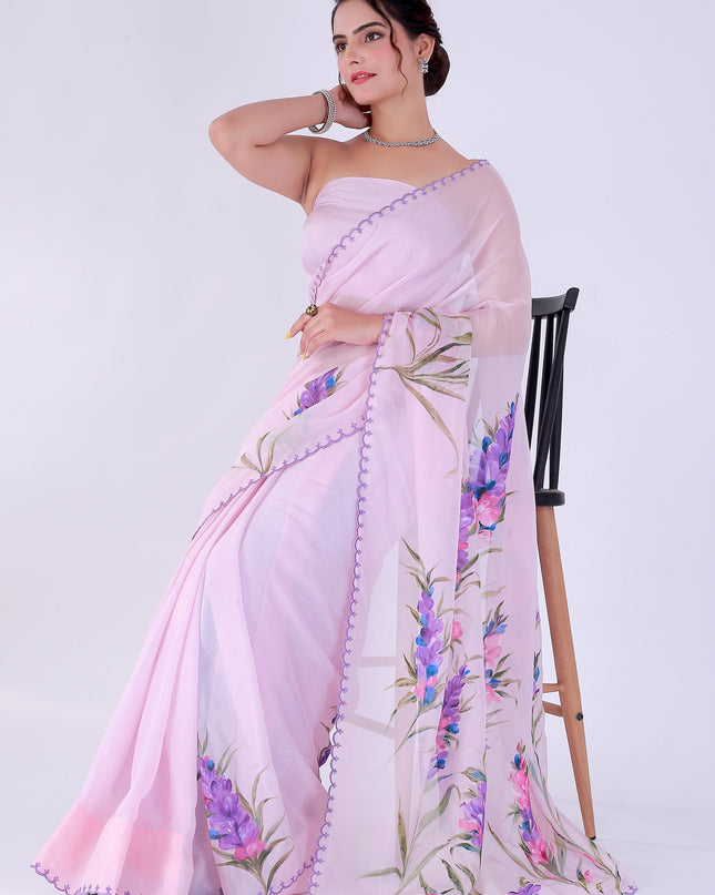 Love Lavendar Saree