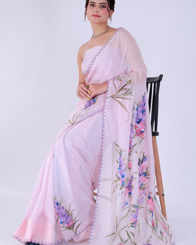Love Lavendar Saree