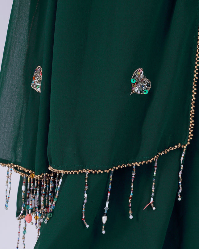 Dil-E-Bahar Saree Green