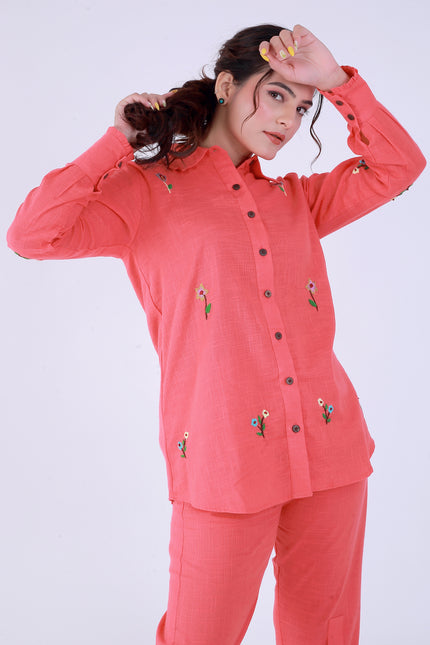 Baagicha Orange Co-ord Set