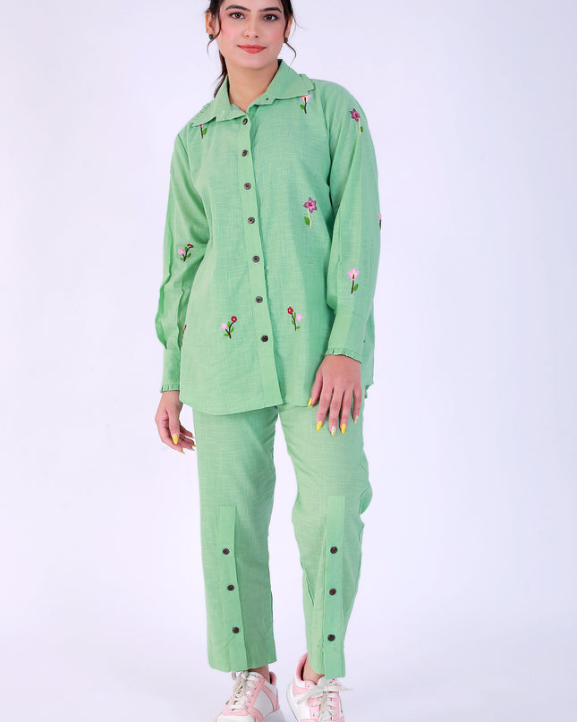 Baagicha Green Co-ord Set