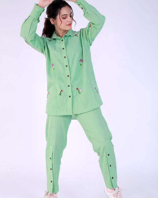 Baagicha Green Co-ord Set