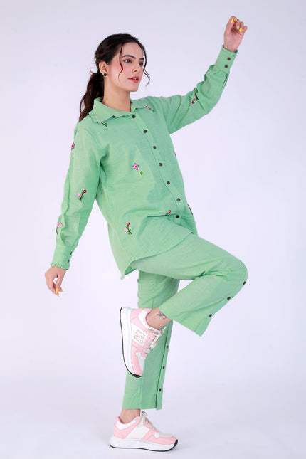 Baagicha Green Co-ord Set