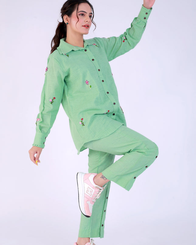 Baagicha Green Co-ord Set