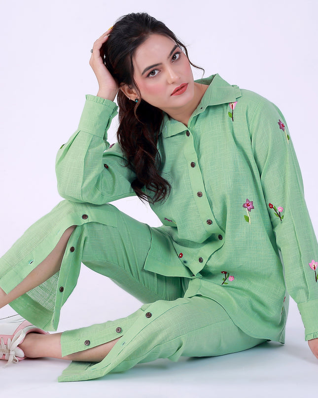 Baagicha Green Co-ord Set