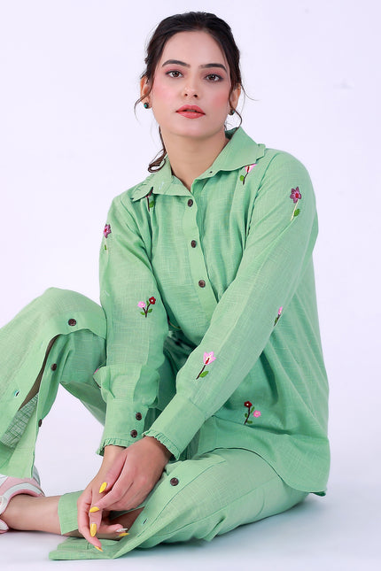 Baagicha Green Co-ord Set