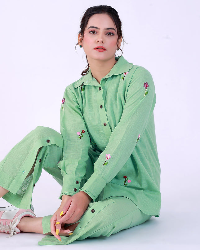 Baagicha Green Co-ord Set