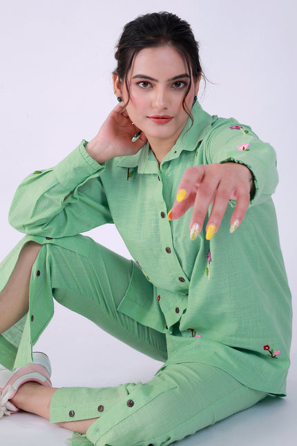 Baagicha Green Co-ord Set