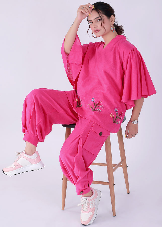 Pink Guldasta Co-ord Set