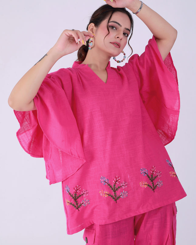 Pink Guldasta Co-ord Set