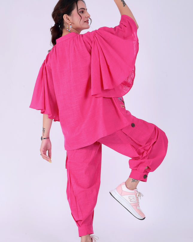 Pink Guldasta Co-ord Set