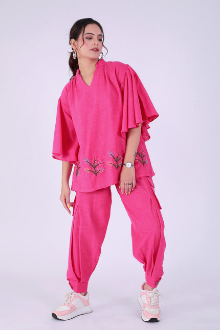 Pink Guldasta Co-ord Set