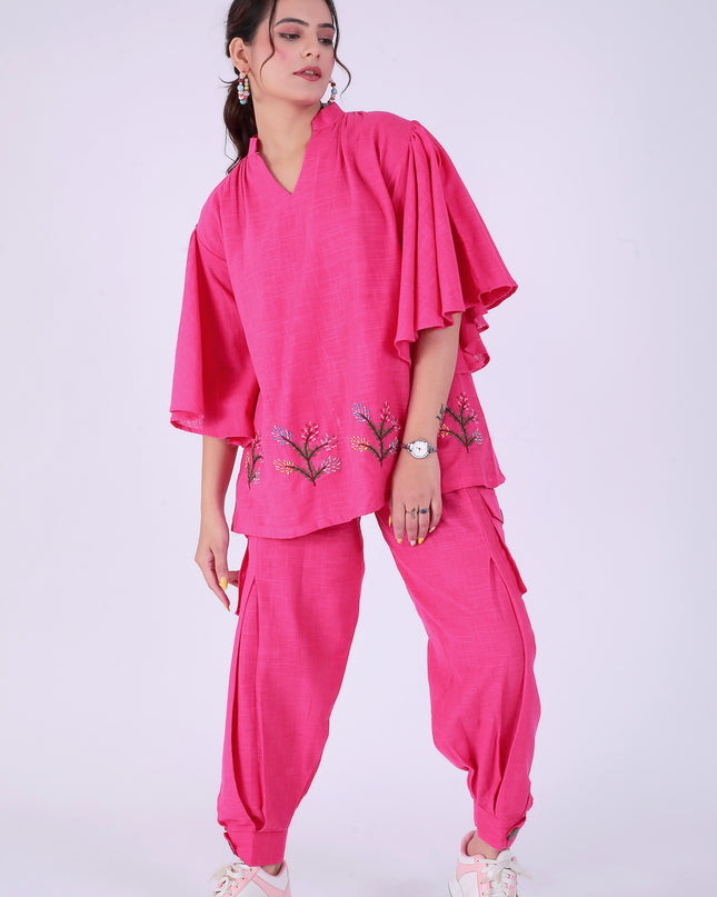 Pink Guldasta Co-ord Set