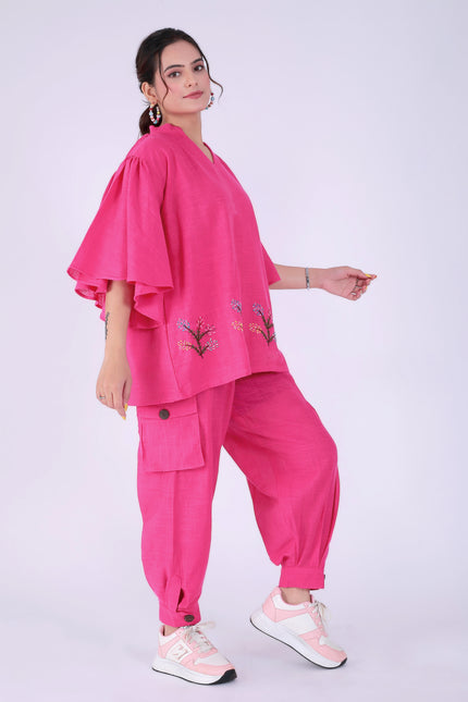 Pink Guldasta Co-ord Set