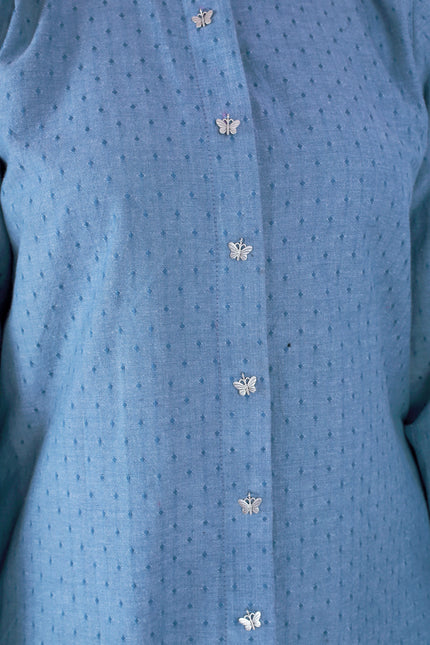 Dariya Blue Co-ord Set