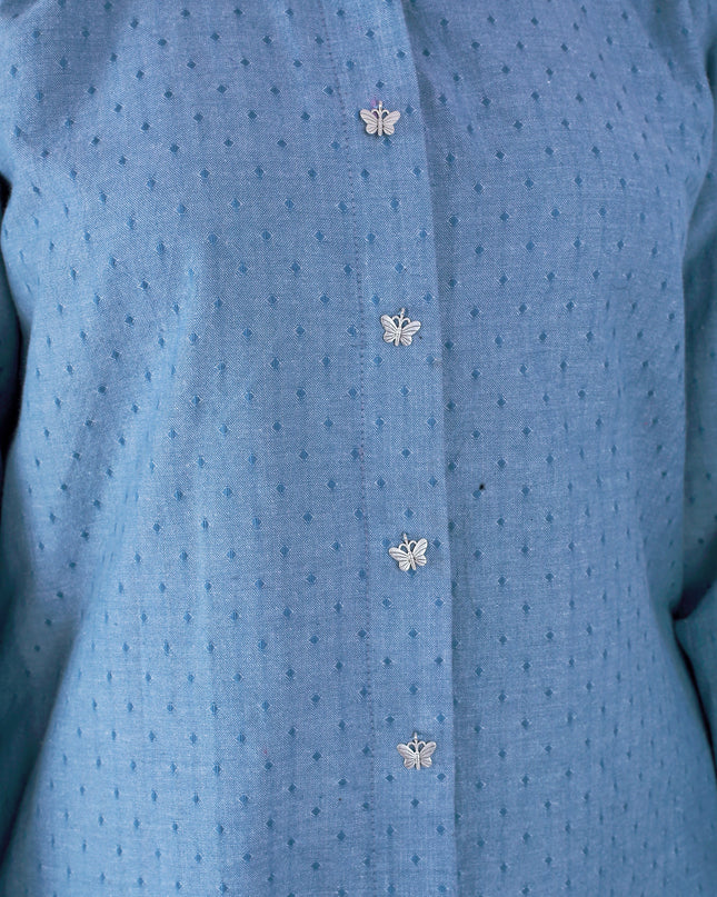 Dariya Blue Co-ord Set