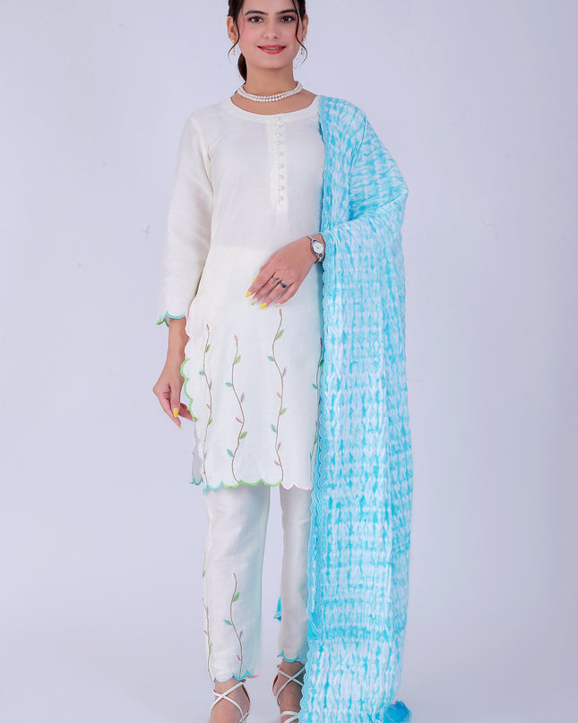 Blue Shibori Tana Set