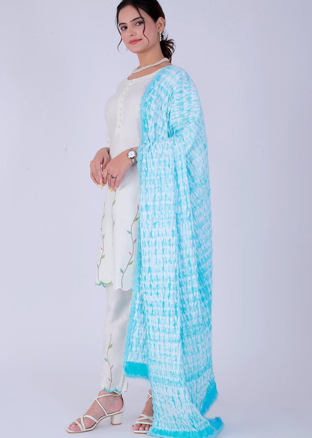 Blue Shibori Tana Set