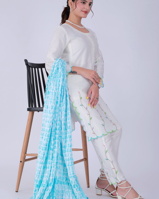 Blue Shibori Tana Set