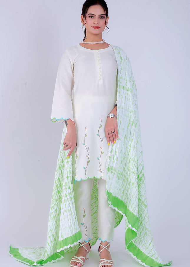 Green Shibori Tana Set