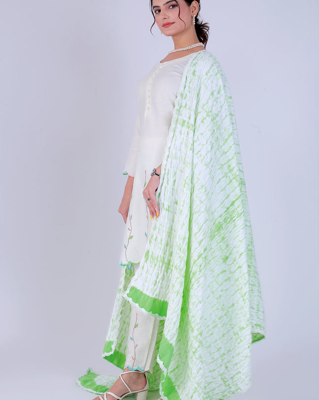 Green Shibori Tana Set