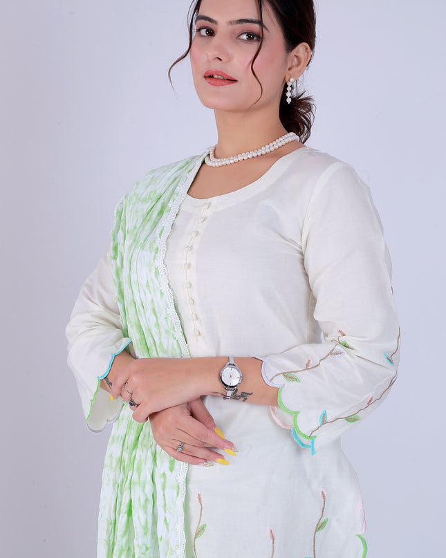 Green Shibori Tana Set