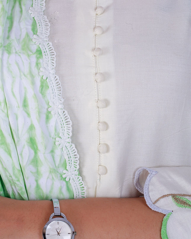 Green Shibori Tana Set