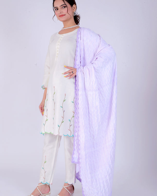 Shibori Purple Tana Set