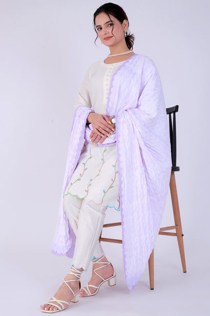Shibori Purple Tana Set