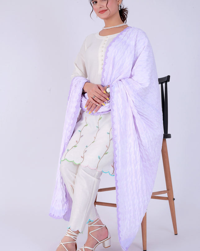 Shibori Purple Tana Set