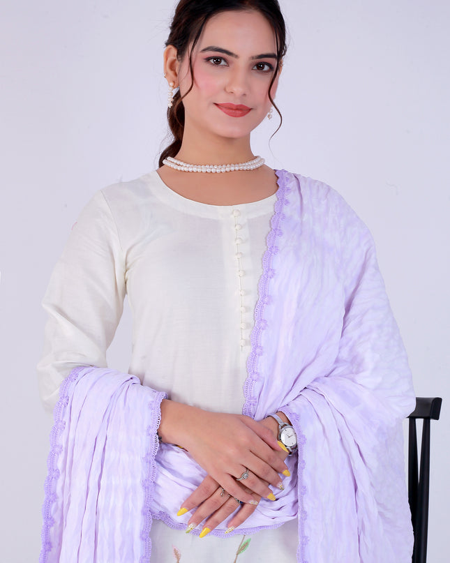 Shibori Purple Tana Set