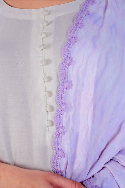 Shibori Purple Tana Set