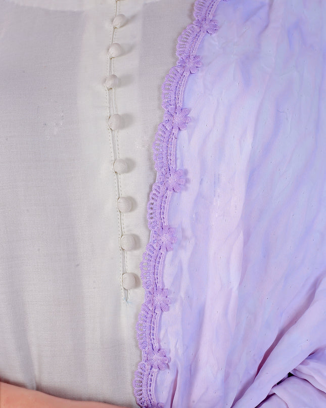 Shibori Purple Tana Set