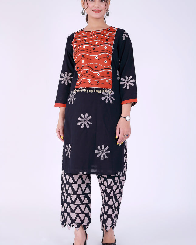 Haseena Midnight Charm Suit