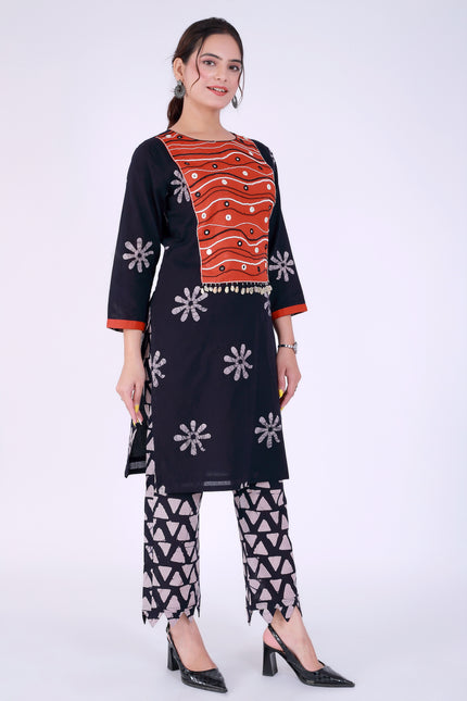 Haseena Midnight Charm Suit