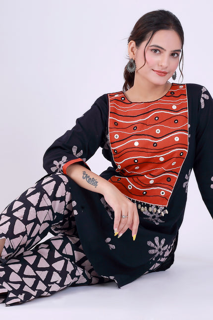 Haseena Midnight Charm Suit