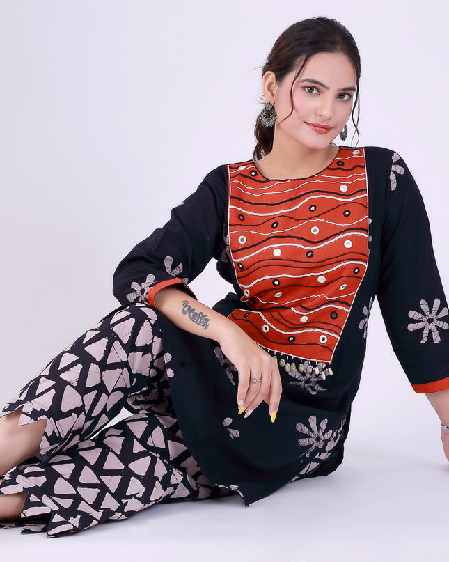 Haseena Midnight Charm Suit