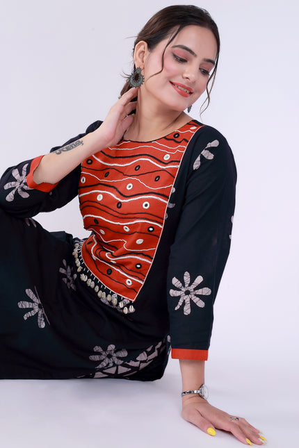 Haseena Midnight Charm Suit