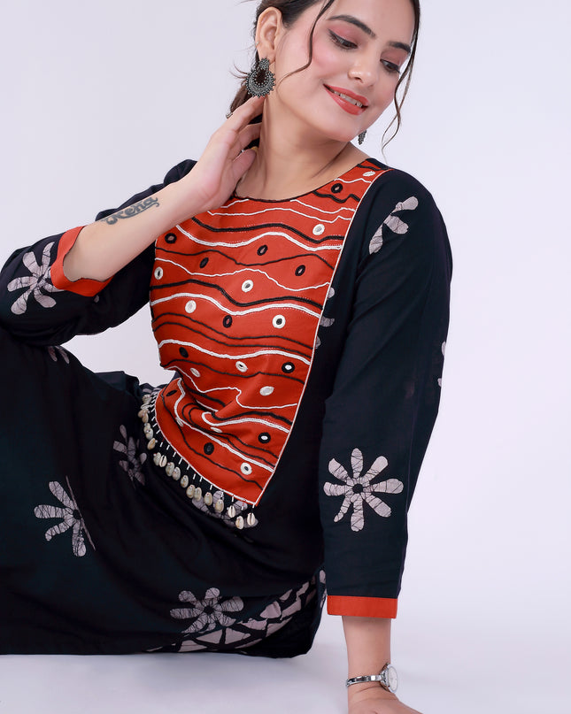 Haseena Midnight Charm Suit